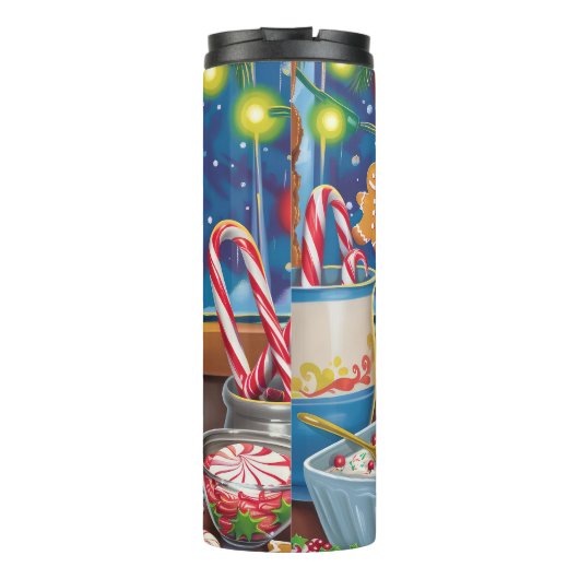 Greyhound Holiday Baking: Feestelijke Kerst Thermosbeker (Achterkant)