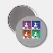 Greyhound Homage naar Magneet (Voorkant / Achterkant)