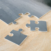 Greyhound Hond in Sneeuw Kerstmis Legpuzzel (Zijkant)