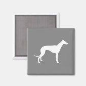 Greyhound-hond Magneet (Voorkant / Achterkant)