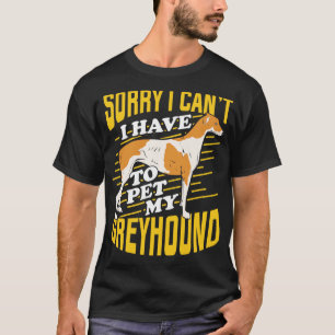 Greyhound Hondenliefhebber Gift T-shirt