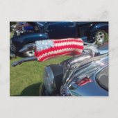 Greyhound Hood Ornament Briefkaart (Voorkant)