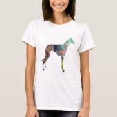 Greyhound, houdt van Greyhounds, Greyhound T-shirt (Voorkant)