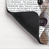 Greyhound in Groen rond Pet 2 Muismat (Hoek)