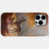 Greyhound in Herfstbladeren Herfst Inspire Case-Mate iPhone Case (Achterkant (horizontaal))