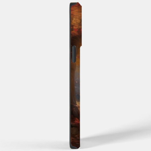 Greyhound in Herfstbladeren Herfst Inspire Case-Mate iPhone Case (Achterkant / Rechts)