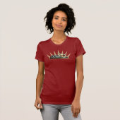 Greyhound in het Park T-shirt (Voorkant volledig)