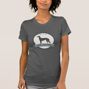 Greyhound in ruste Racer 45 mph Lazy Dog T-shirt