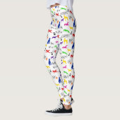 Greyhound is een Greyt Life Quote  Leggings (Links)