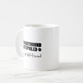 Greyhound is niet gespuugd dat ik gewoon goed getr koffiemok (Voorkant links)