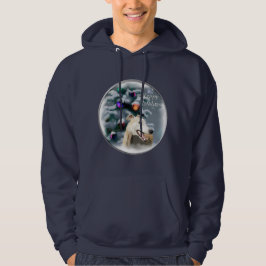 Greyhound kerstcadeautjes hoodie