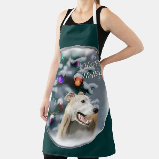 Greyhound kerstcadeautjes schort (Insitu)