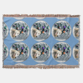 Greyhound Kerstmis Deken