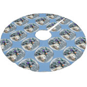 Greyhound Kerstmis Kerstboom Rok (Gekanteld)