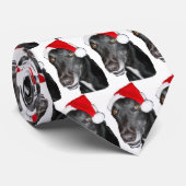 Greyhound Kerstmis Stropdas (Opgerold)