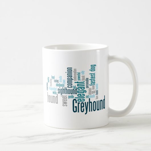 Greyhound Koffiemok (Rechts)