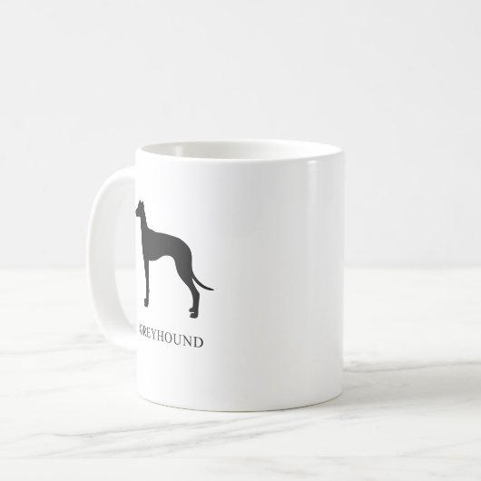 Greyhound Koffiemok (Voorkant links)