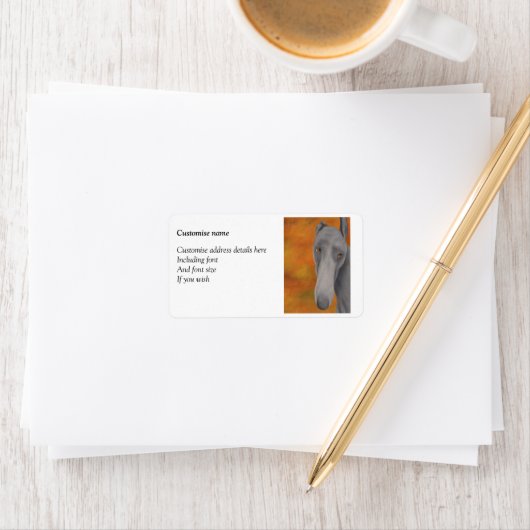 Greyhound labels (a275) (Insitu)