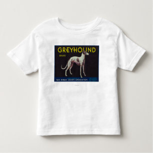 Greyhound Lemon LabelSan Dimas, CA Kinder Shirts