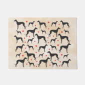 Greyhound Love Deurmat (Voorkant)