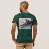 Greyhound Love op een shirt (Achterkant volledig)