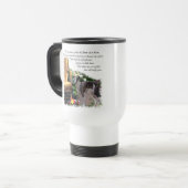 Greyhound Lovers Art Gifts Reisbeker (Voorkant links)