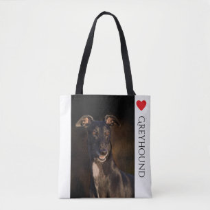 Greyhound Lovers Canvas tas