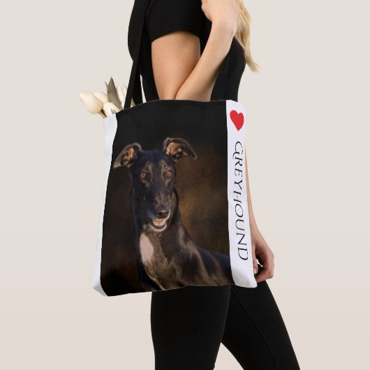 Greyhound Lovers Canvas tas (Dichtbij)