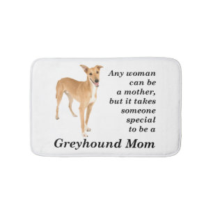 Greyhound Ma Bath Mat