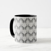 Greyhound Ma Coffee Mok (Voorkant links)