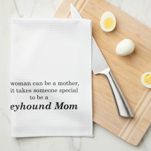 Greyhound Ma Kitchen Towel Theedoek (Quarter Fold)