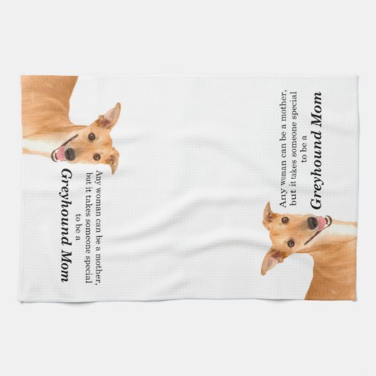 Greyhound Ma Kitchen Towel Theedoek (Horizontaal)