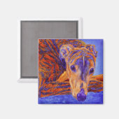 Greyhound Magnet - "Ace" (Voorkant / Achterkant)