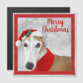 Greyhound Merry Kerstmis (Voorkant / Achterkant)