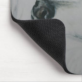 Greyhound met Jesus Dog Art Muismat (Hoek)