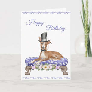 Greyhound met Monocle Kaart