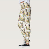 Greyhound met Pasen Eieren Leggings (Links)