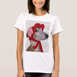 Greyhound met Red Wooly Pet 2 T-shirt