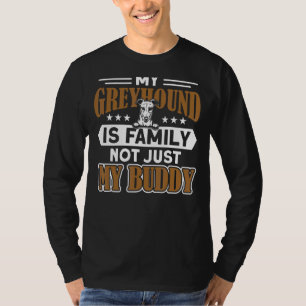 Greyhound Mijn Greyhound is familie Greyhound T-shirt