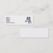 Greyhound Mini Visitekaartje (Voorkant / Achterkant)