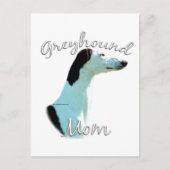 Greyhound Moeder 2 Briefkaart (Voorkant)