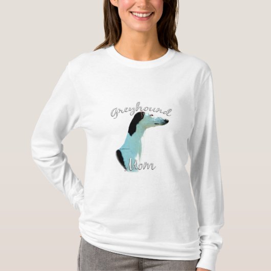 Greyhound Moeder 2 T-shirt (Voorkant)
