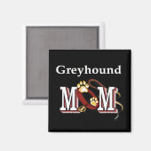 Greyhound Moeder Cadeaus Magneet (Voorkant / Achterkant)