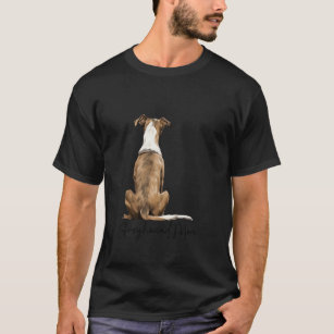 Greyhound Moeder Schattige Hondenliefhebber Vrouwe T-shirt