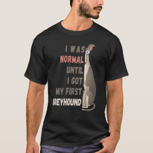 Greyhound moet een cadeau hond paw zoomie hebben t-shirt