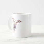 Greyhound Mok – Coffee mok voor hondenmoeders (Voorkant links)