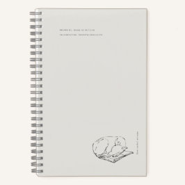 Greyhound- Naturalist Menagerie Archive  Notitieboek