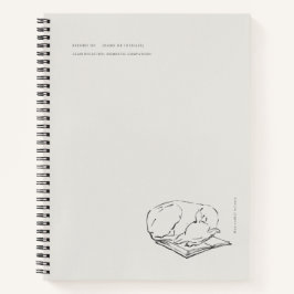 Greyhound- Naturalist Menagerie Archive  Notitieboek