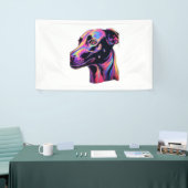 Greyhound Neon Design Spandoek (Beurs)