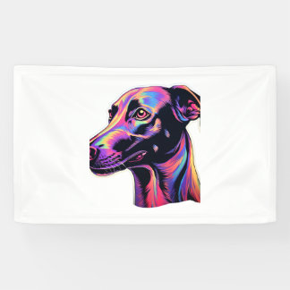 Greyhound Neon Design Spandoek
